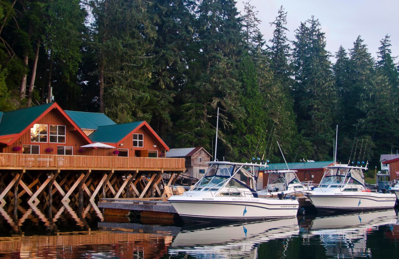 Exterior view of Walters Cove Resort.