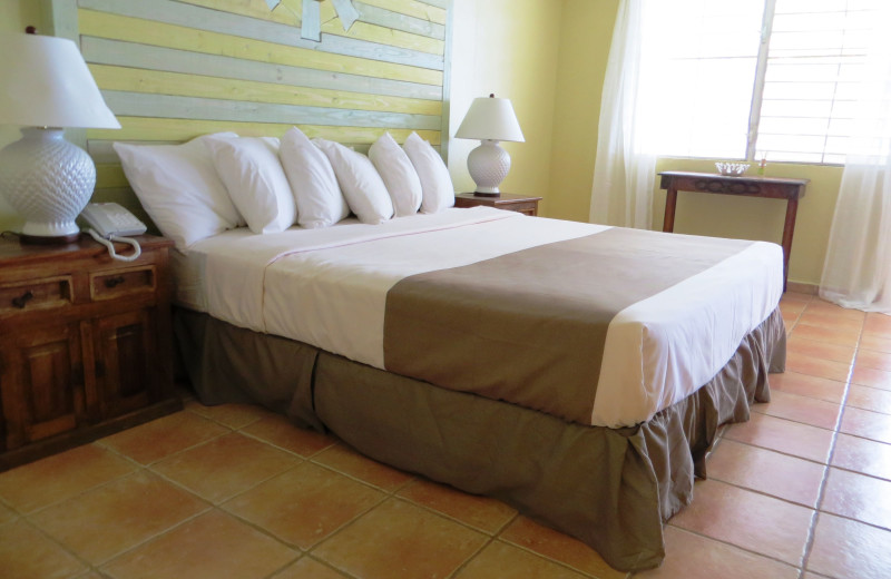 Guest room at Caribe Playa Beach Resort.