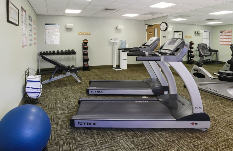 Fitness room at Staybridge Suites Naples-Gulf Coast.