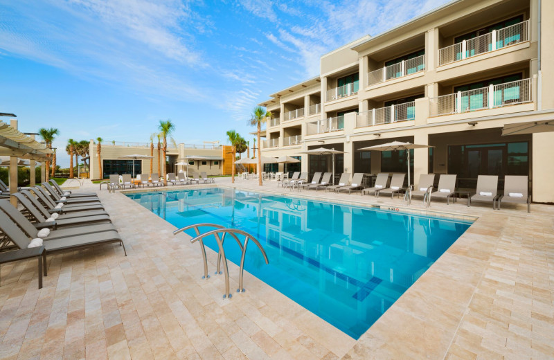 Outdoor pool at Jekyll Ocean Club.