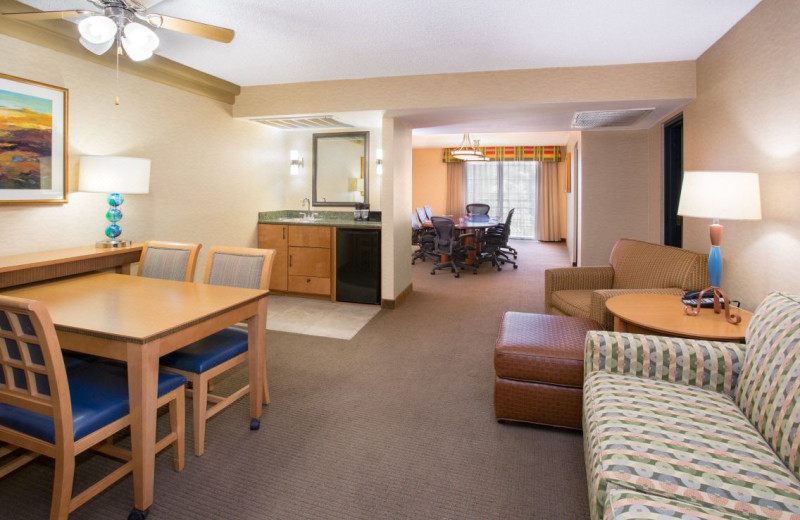 Guest room at Embassy Suites Phoenix - Biltmore.