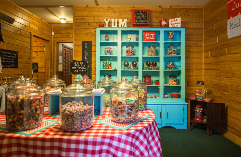 Shop at Wilderness Bay Lodge and Resort.