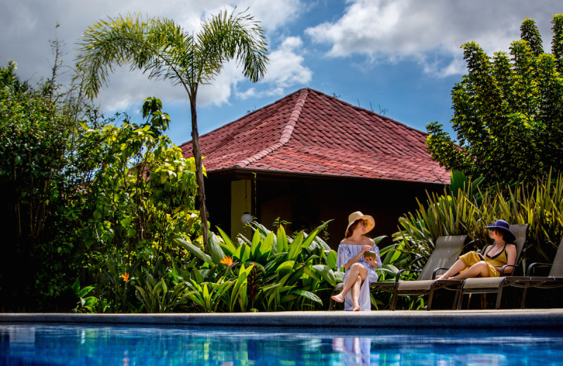 Pool at Pura Vida Spa & Retreat.