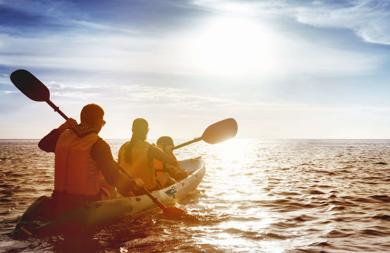 Kayaking at Starkey Properties.