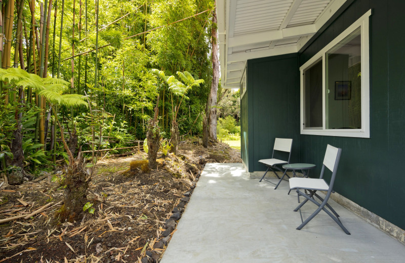 Porch at Hale 'Ohu Bed & Breakfast.