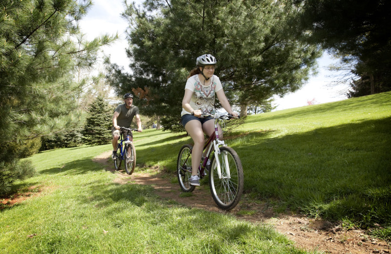 Bike path at Oglebay Resort and Conference Center.