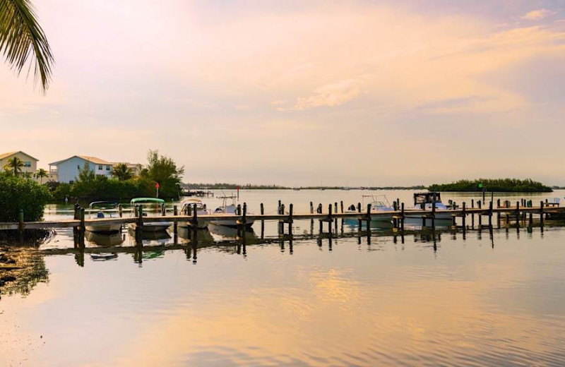 Rental dock at At Home in Key West, LLC.