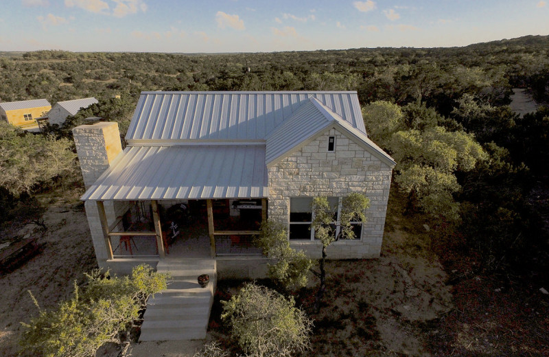 Casitas exterior at Hill Country Casitas.