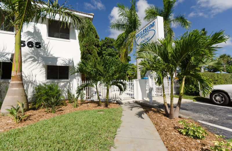 Exterior view of Gulfside Resort.