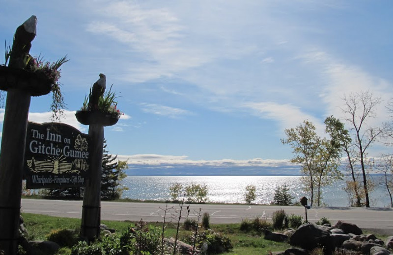 Lake view at The Inn on Gitche Gumee.