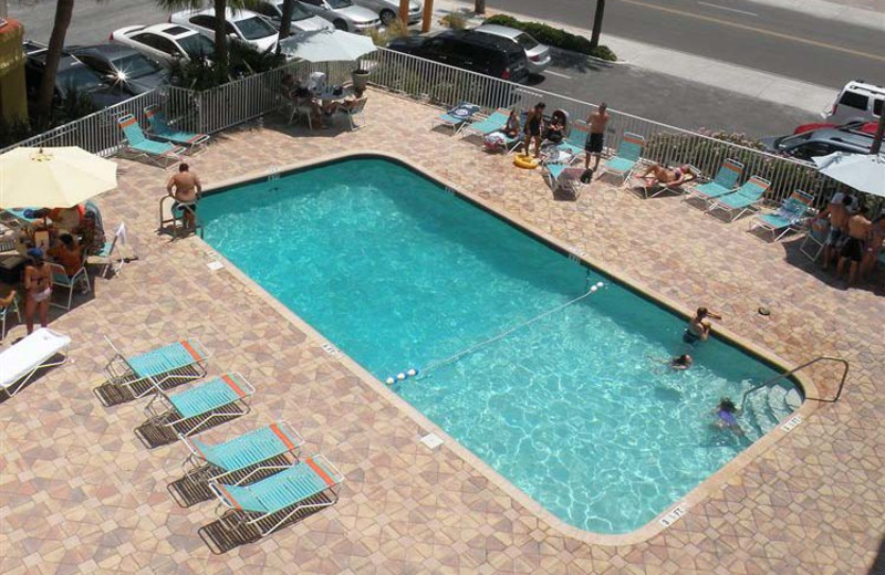 Outdoor pool at Sunsational Beach Rentals. LLC.