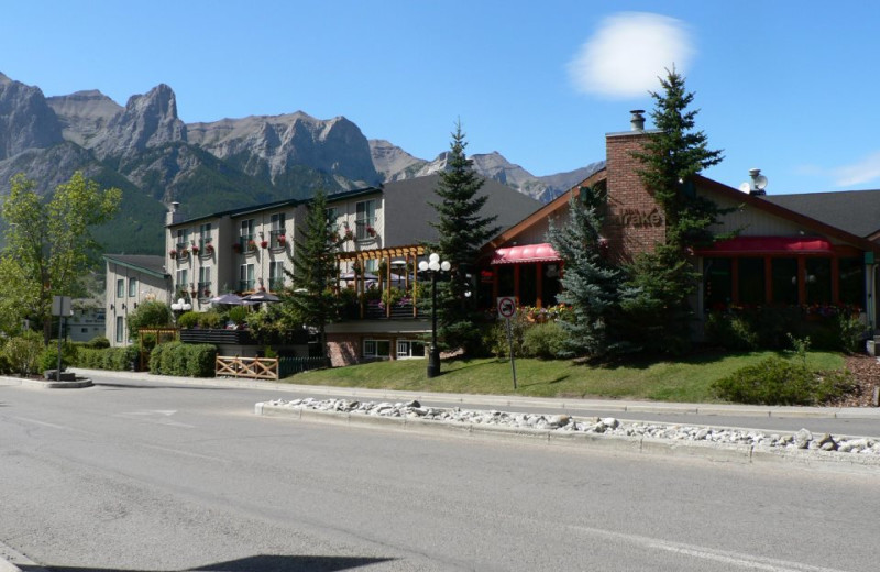 Exterior view of The Drake Inn.