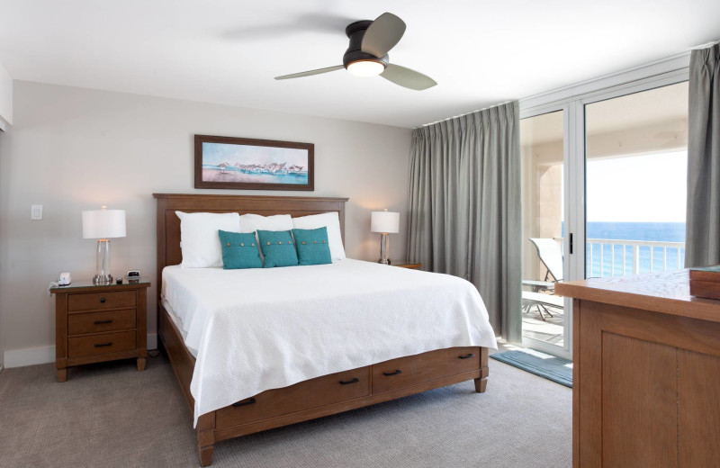 Rental bedroom at Destin Gulfgate Condominiums.