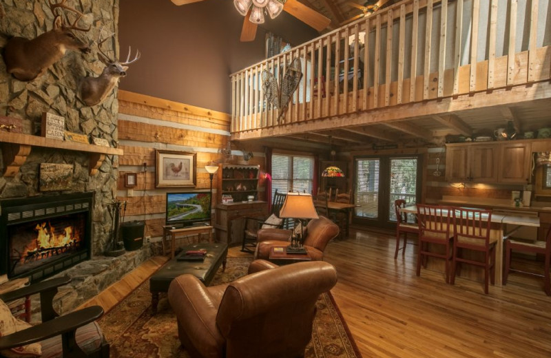 Rental living room at Foscoe Rentals.