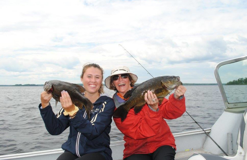 Fishing at Zup's Fishing Resort and Canoe Outfitters.