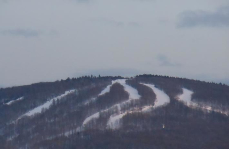 Ski slopes at Windwood Fly-In Resort.