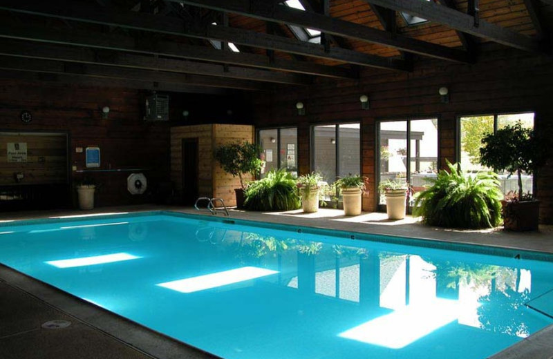 Indoor pool at Cascade Village Condominiums.