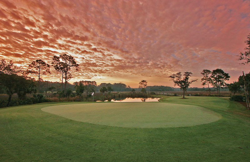 Golf course at The King and Prince Beach & Golf Resort.