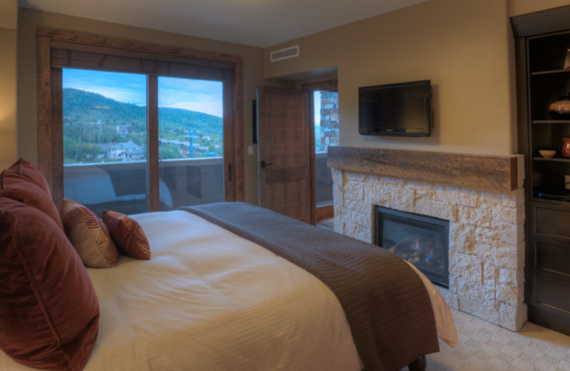 Rental bedroom at Edgemont Condominiums.