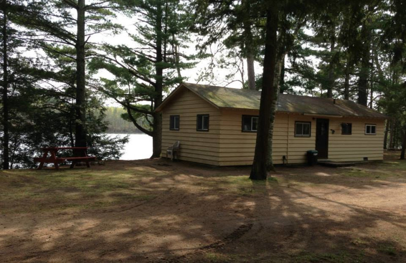 Exterior view of Hemlock Haven Resort.
