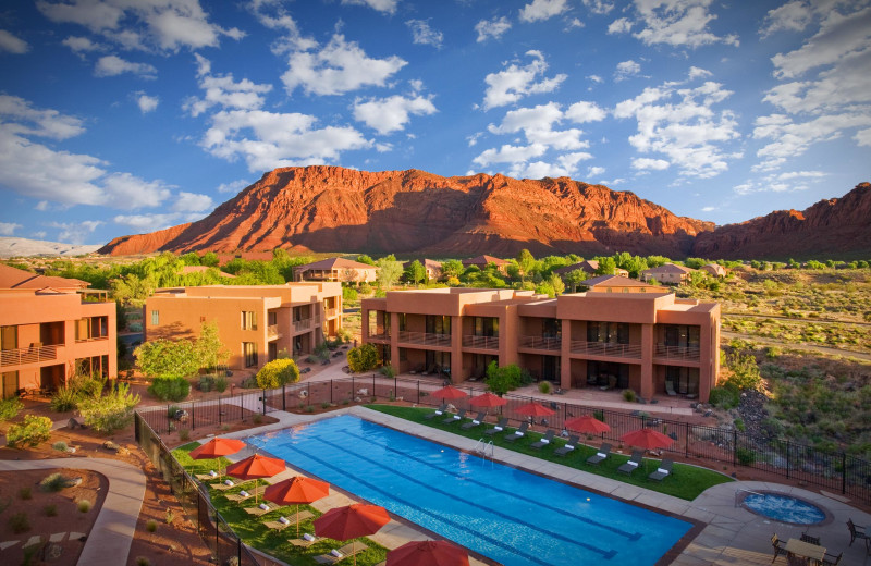 Exterior view of Red Mountain Resort & Spa.