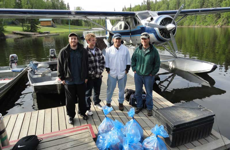 Group at The Northwoods Lodge.