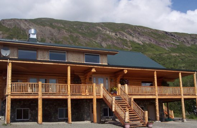 Main lodge view at Majestic Valley Lodge.