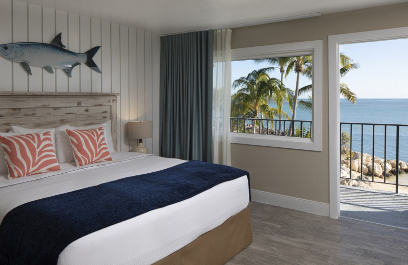 Guest room at Postcard Inn Beach Resort 