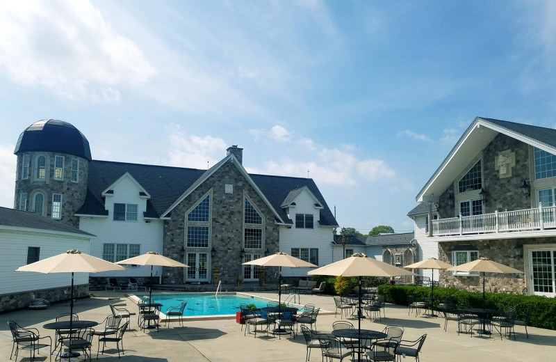 Outdoor pool at Chelsea Sun Inn.