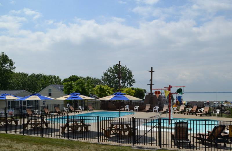 Outdoor pool at South Beach Resort.