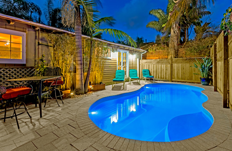 Vacation rental pool at Seabreeze Vacation Rentals, LLC.