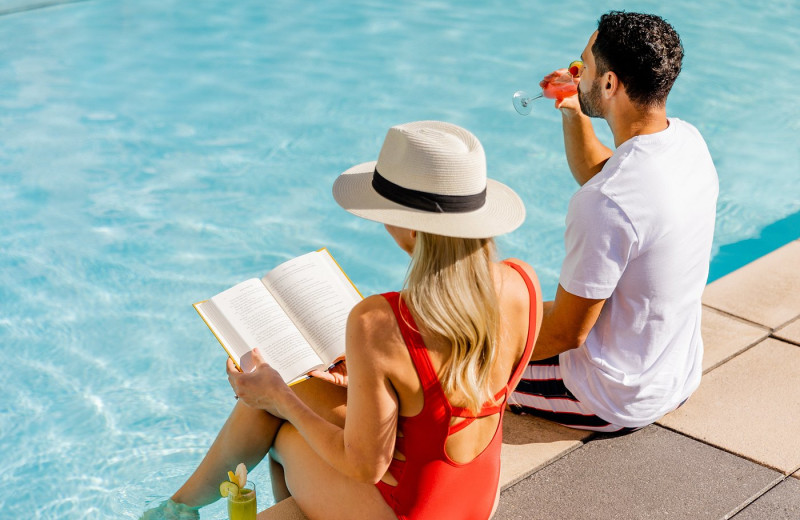 Outdoor pool at Omni San Diego Hotel.