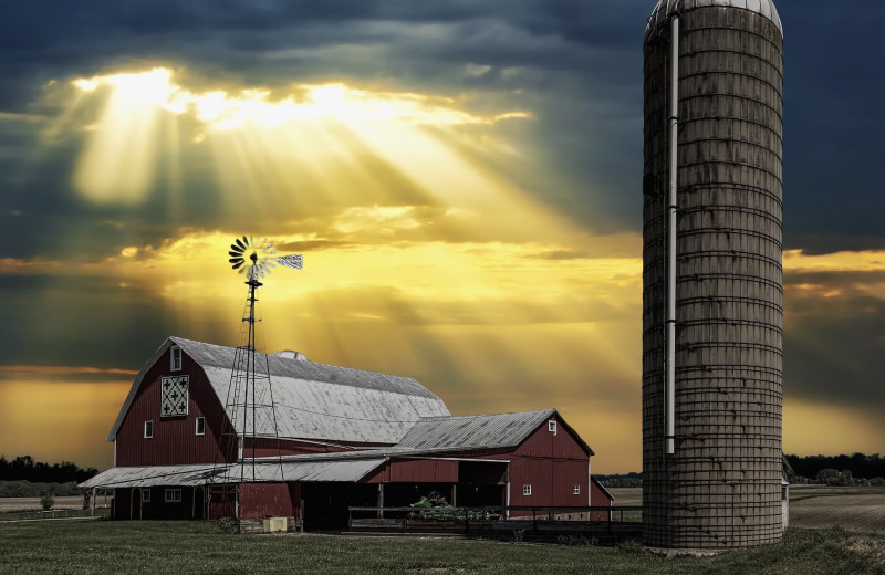 Amish farms at Berlin Grande Hotel.