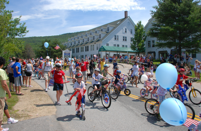 Fourth of July at Waterville Valley Resort.
