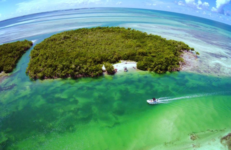 Island near Westwinds Inn.