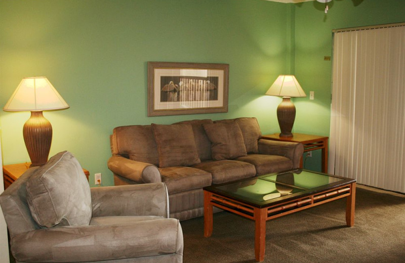 Rental living room at Liberte Management Group.