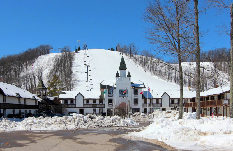 Ski at Hawk's Eye Golf Resort.