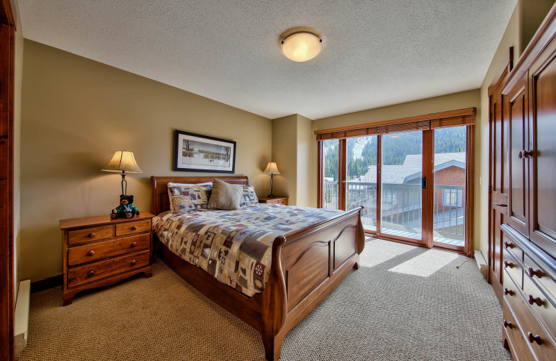 Rental bedroom at Bear Country Property Management (2018) Ltd.