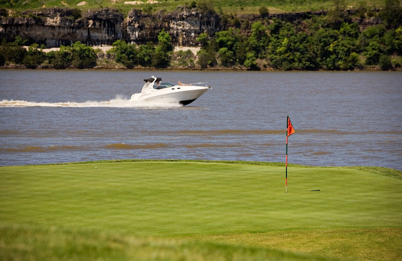 Boating at The Lodge of Four Seasons.