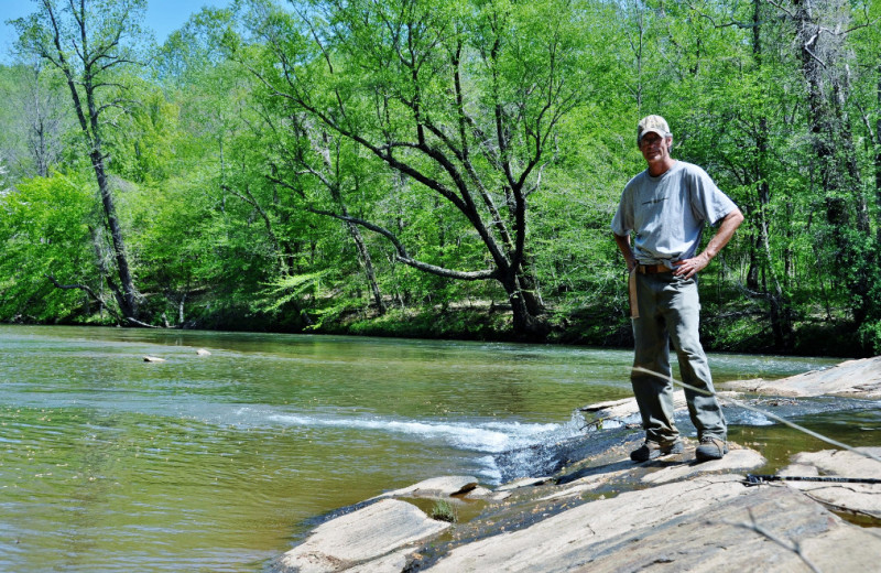 River at Singletree Gun & Plough.