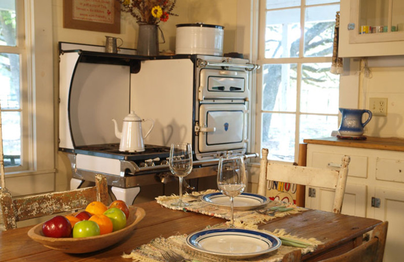 Kitchen/Dining Area at BlissWood Bed and Breakfast