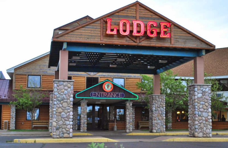 Exterior view of LCO Casino, Lodge & Convention Center.