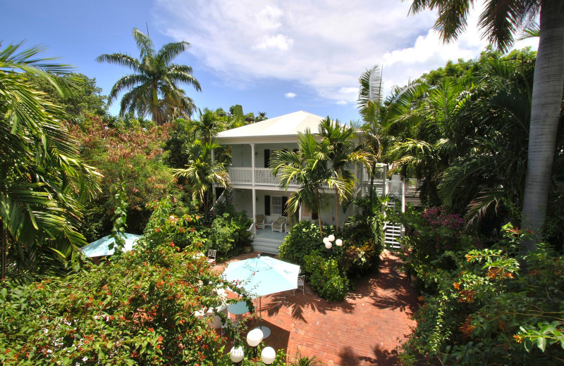 Exterior View of The Gardens Hotel and Courtyard