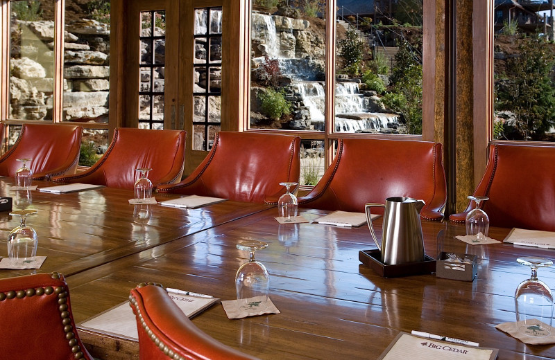 Meetings at Big Cedar Lodge.