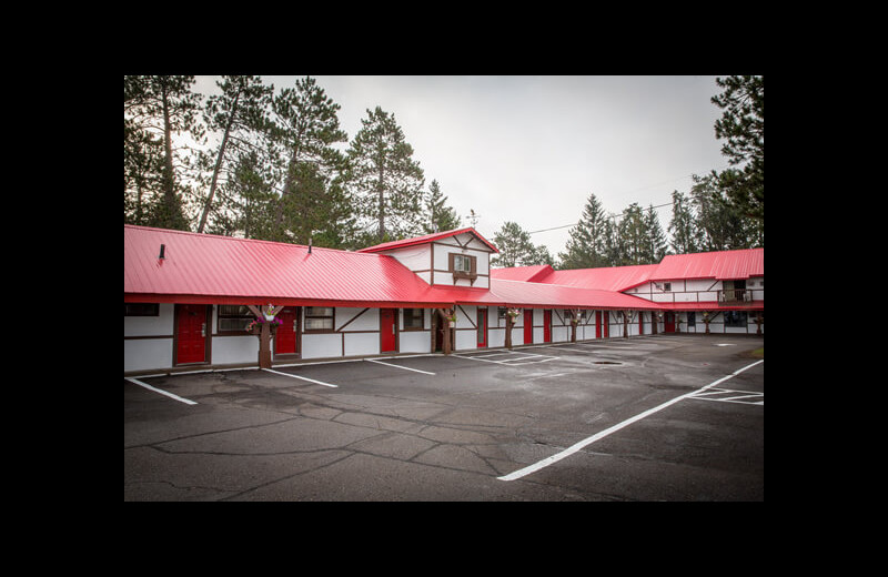 Exterior view of Northern Pine Inn.