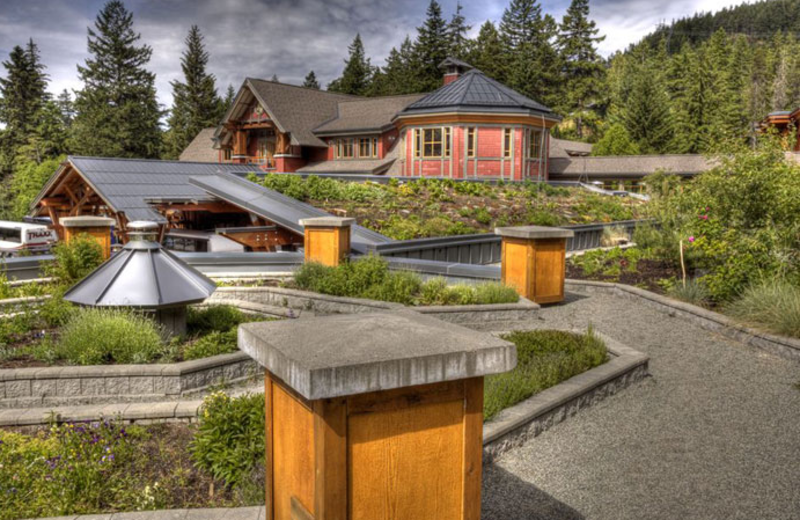 Exterior view of Nita Lake Lodge.