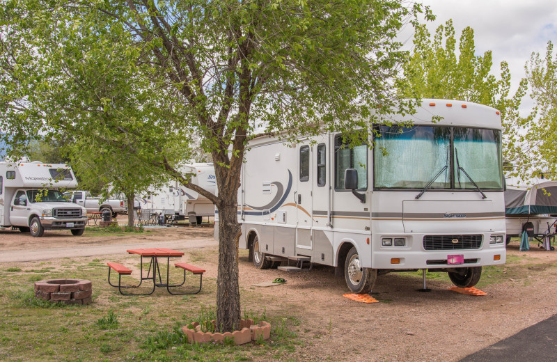 RV resort at Colorado Springs KOA.