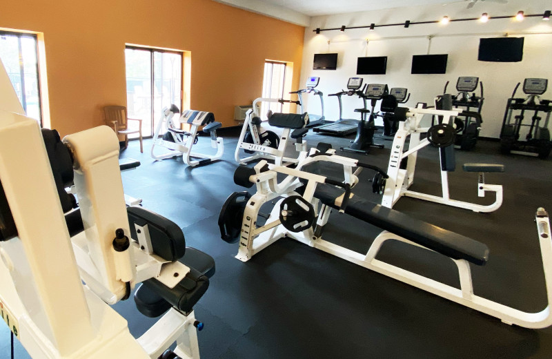 Fitness room at Chula Vista Resort.