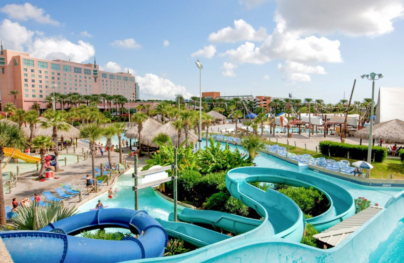 Water park at Moody Gardens Hotel Spa & Convention Center.