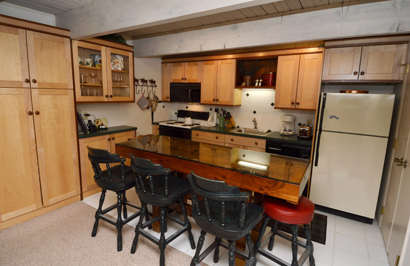 Rental kitchen at Frias Properties of Aspen - Chateau Dumont #2.